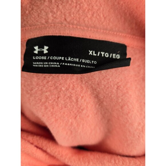 New Under Armour Women's Pink Hoodie Size XL - Picture 5 of 6